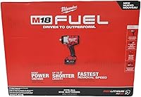 Milwaukee M18 FUEL 2967-21B 1/2" High Torque Impact Wrench Kit with Friction Ring, 5.0Ah Battery & Bag