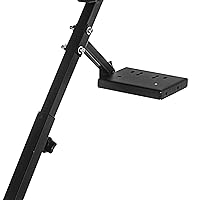 Vista 8 de Mrolife G920 Racing Wheel Stand Height Adjustable Racing Stand for Gaming,Driving Simulator Cockpit Compatible with Logitech G25, G27, G29, G920