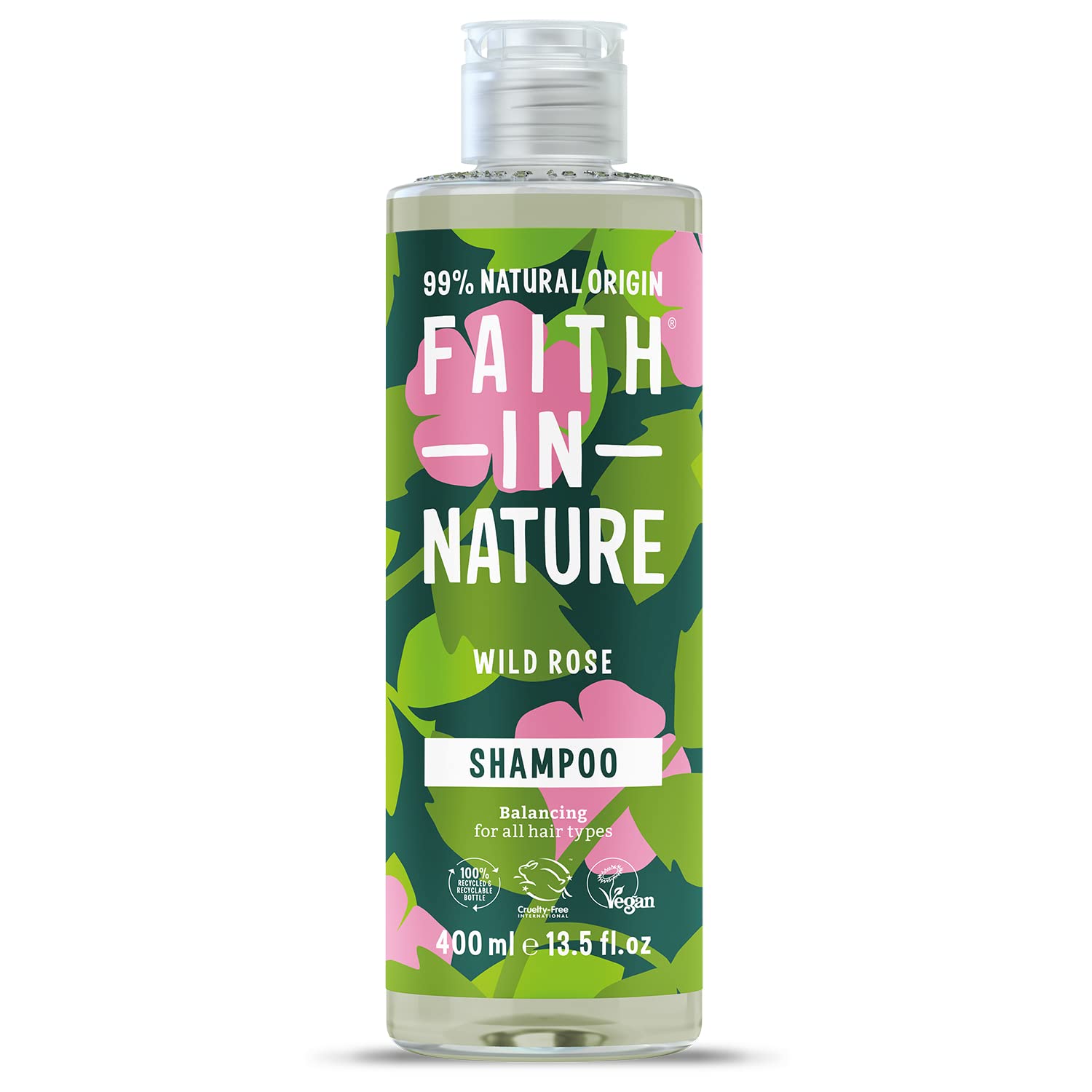 Faith in Nature Wild Rose Shampoo 400ml