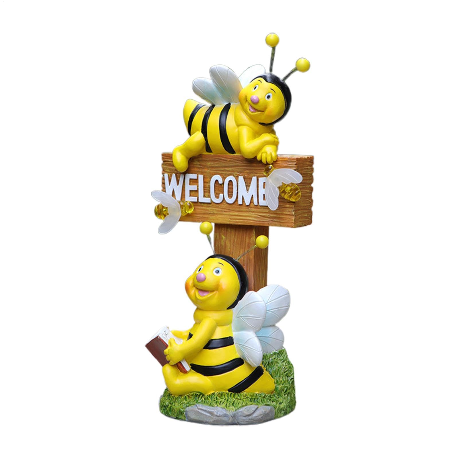 Figura Luminosa De para Exterior Estatua Solar Decorativa Jardín Adorable