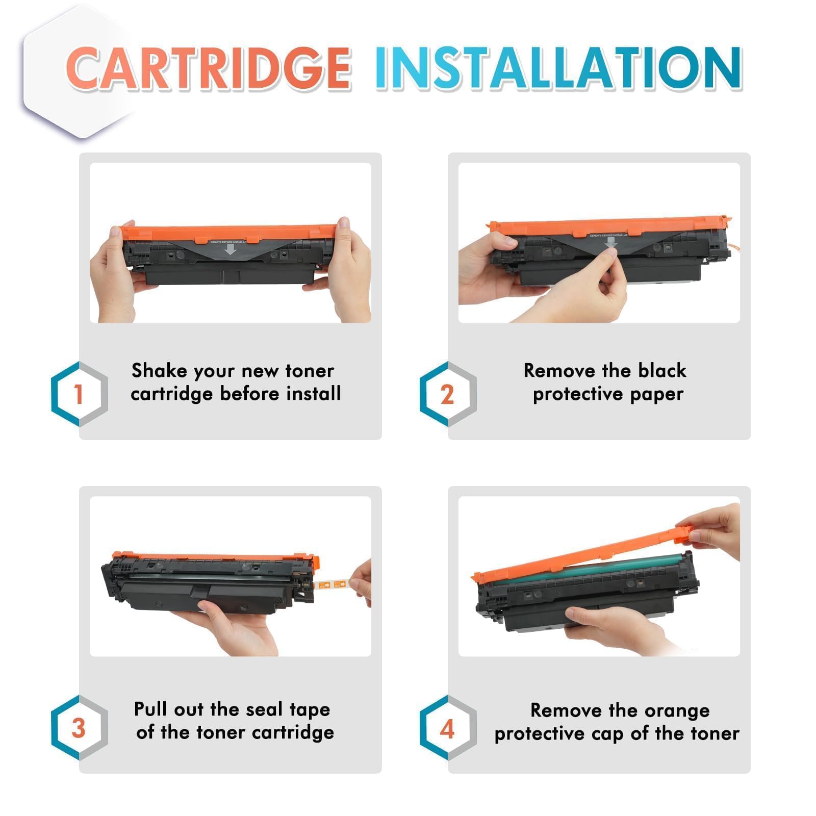 069H 069 MF754Cdw MF752Cdw Compatibile per Canon 069H Cartuccia Toner | i-Sensys MF754Cdw LBP673Cdw MF753Cdw LBP674Cx LBP674Cdw MF751Cdw MF755Cdw MF756Cx Nero Ciano Giallo Magenta