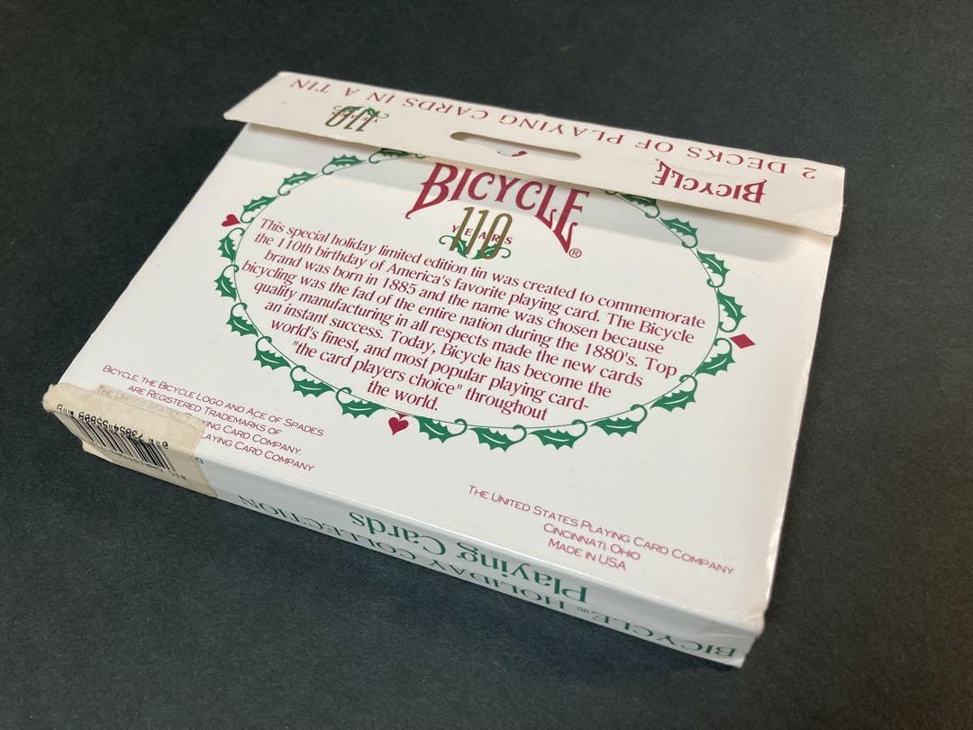 (未開封) (Ohio) Bicycle Holiday 2デック 缶ケース入り Amazon.co.jp: Ohio Bicycle Holiday 2デック 缶ケース入り : おもちゃ