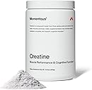 Momentous Creatine Monohydrate Powder - Creapure Creatine Powder - Supports Strength, Lean Muscle, & Recovery for Men & Women - NSF Certified for Sport - 5 g per Serving - 90 Servings