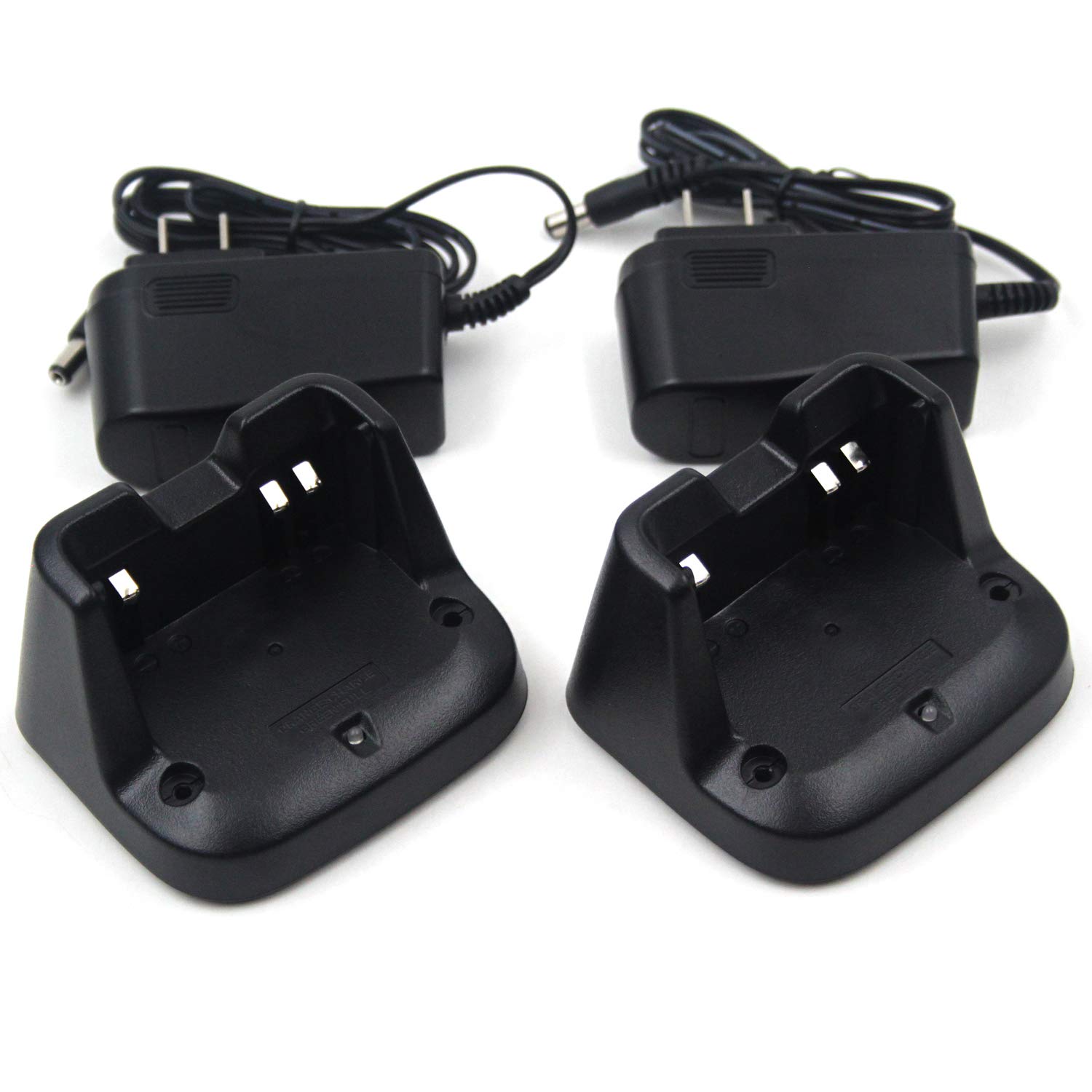 Lot de 2 chargeurs rapides BC-193 pour radio bidirectionnelle ICOM IC-F3001 F3002 F3003 F3101 F3102 F3103 F4001 F4002 F4003 F4101 S70 T70A V8E 265)