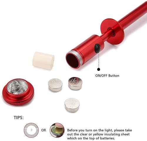 Miniatura 11 de Recogedor magnético telescópico de 20 libras, varita magnética extensible en un palo, recogedor de basura de garra con luz, herramienta de alcance