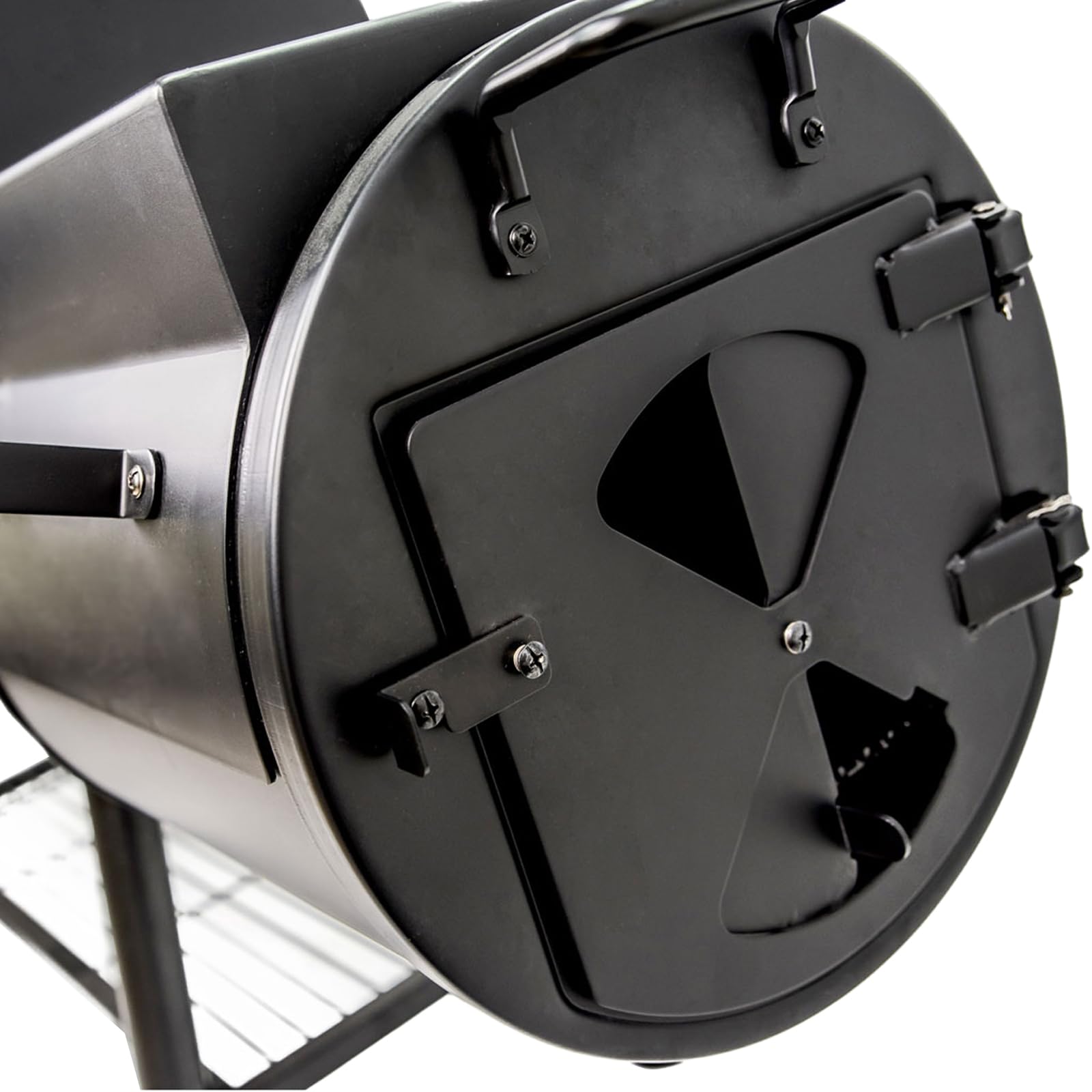 TAINO CHIEF 130 XXL Smoker 130kg BBQ GRILLWAGEN Holzkohle Grillkamin 3,5 mm Stahl PROFI-QUALITÄT Räucherofen (130 kg Smoker)