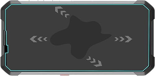 Miniatura 6 de Mr.Shield [Paquete de 3] Protector de pantalla para Unihertz Tank 2/Unihertz Tank [vidrio templado] [vidrio japonés con dureza 9H] Protector de