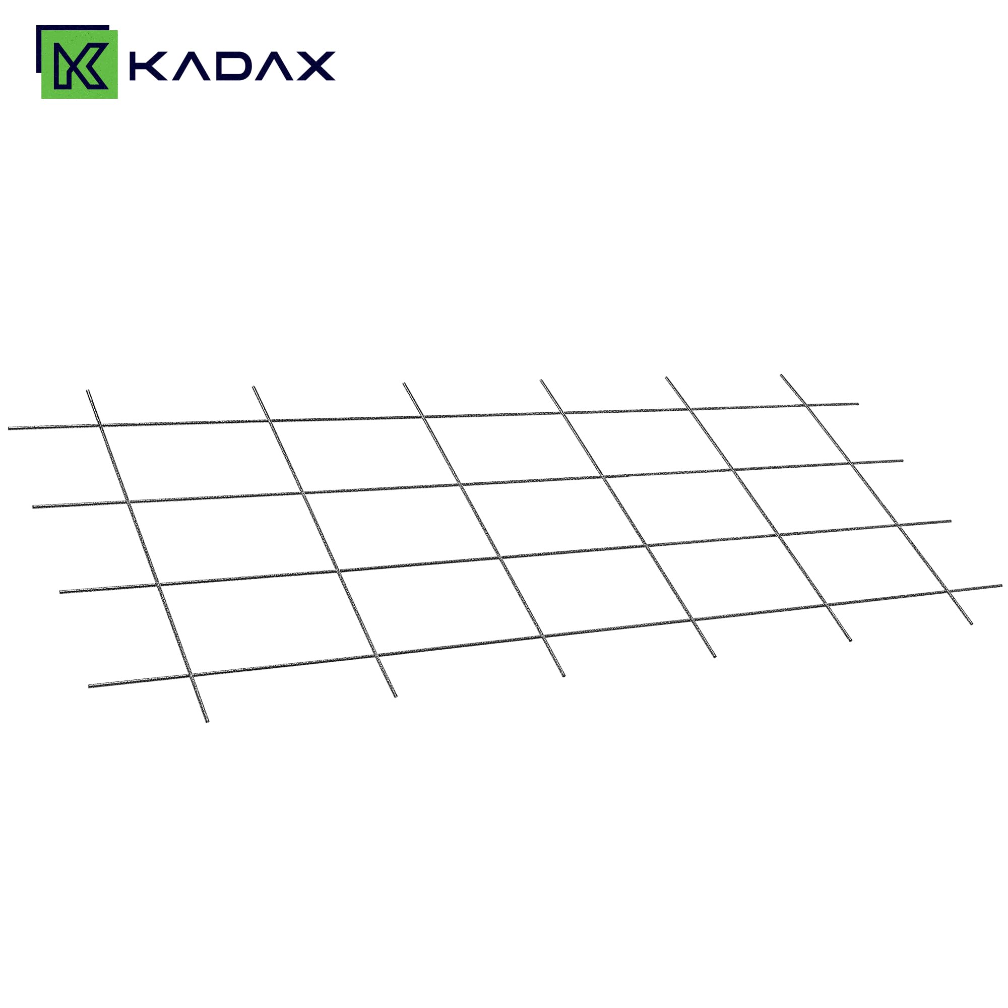 Kadax Rank Grille, traliccio giardino, piante, balcone, terrazza, traliccio di metallo, di rango, griglia da arrampicata in acciaio, da arrampicata, rose tralick, scintillamento (60 x 150 cm)