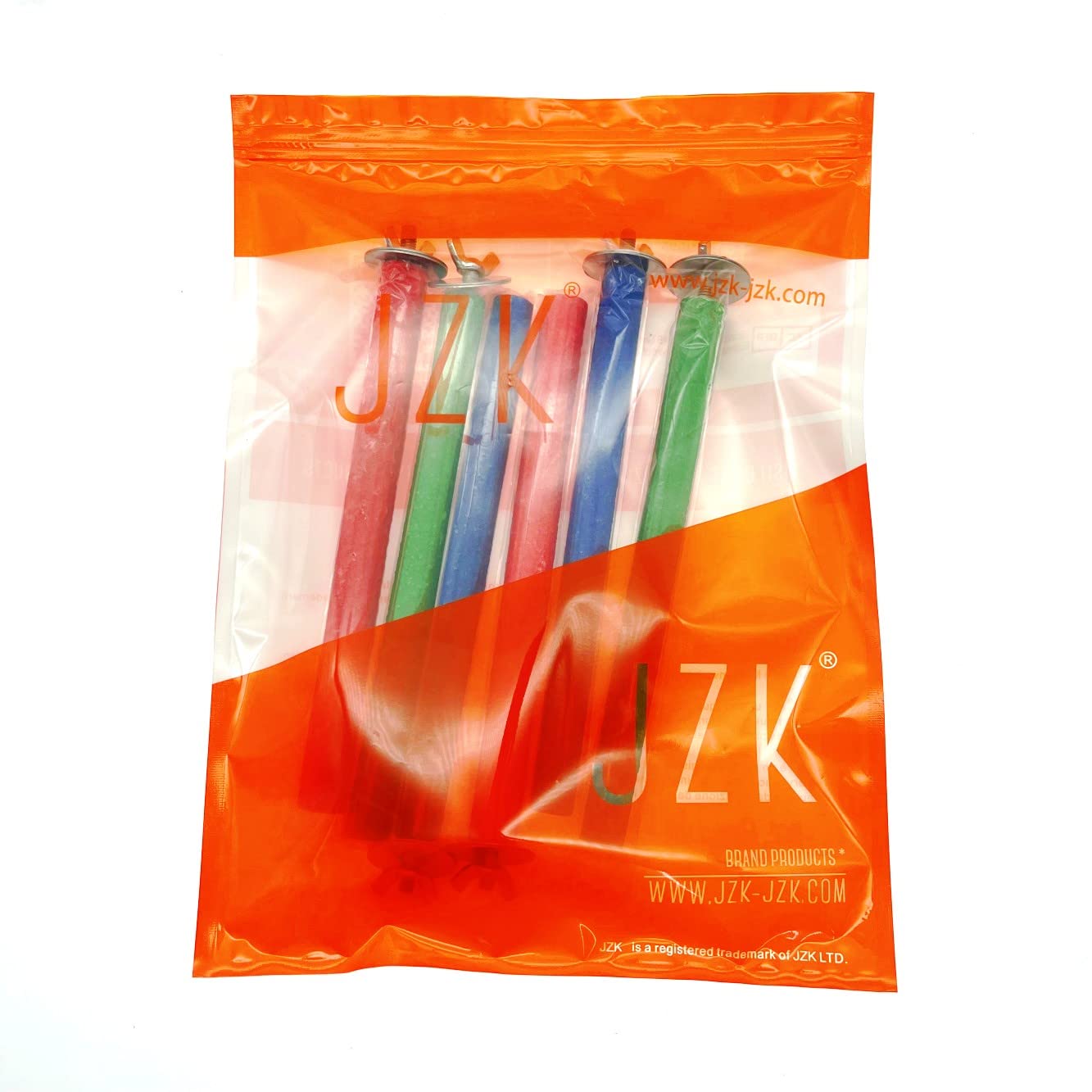 JZK 6pz 1.5 cm x 20 cm long perchoirs pour petits oiseaux pour perruches canaries, petit perroquet coloré pour cage à oiseaux, bâtons support bois pour perroquet