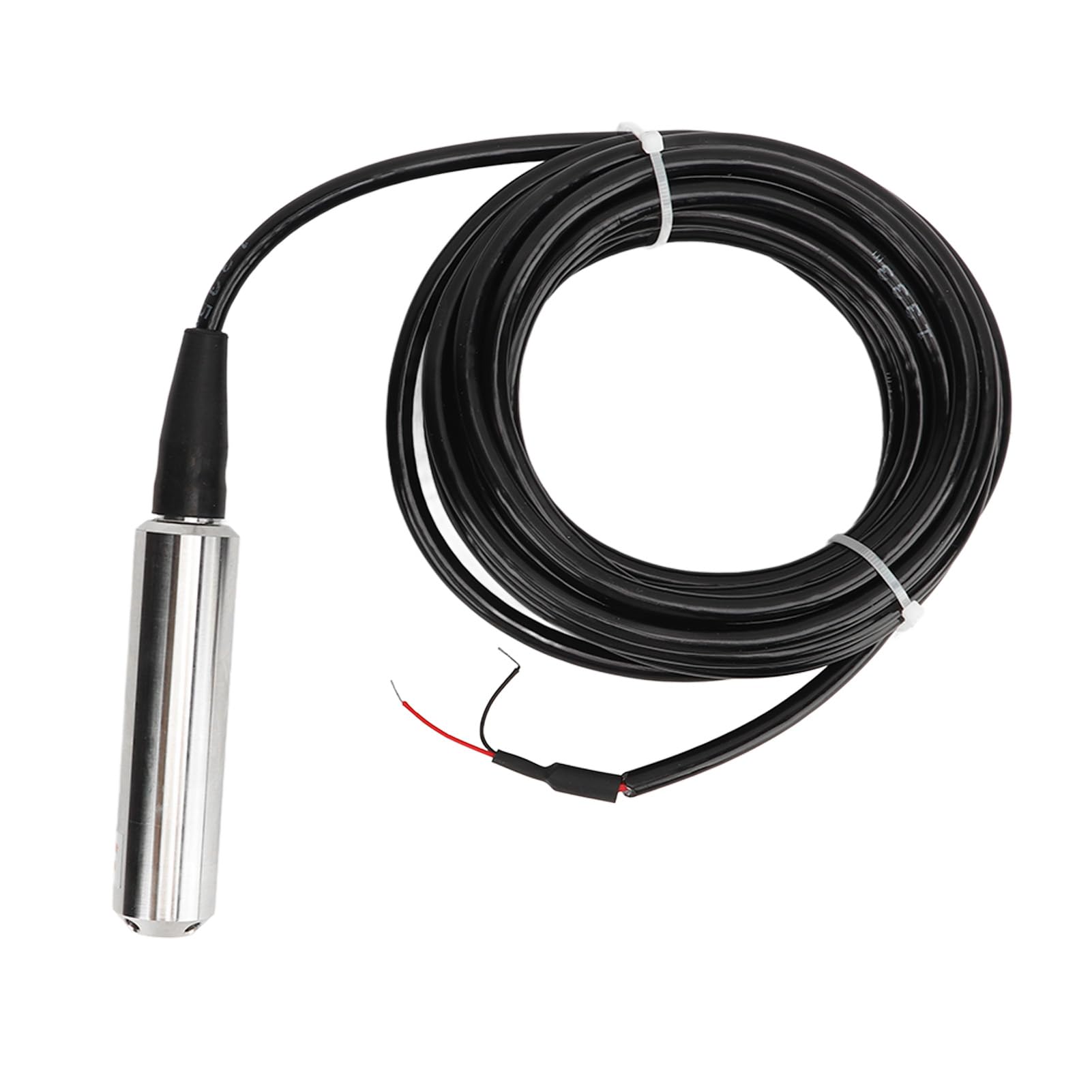 Trasmettitore Livello Acqua 4-20mA 24V CC, Sonda Sensore Acciaio Inossidabile 304 Portata 0-2 Metri, IP68 Impermeabile Sommerso, Serbatoio Pozzo Serbatoio Industriale