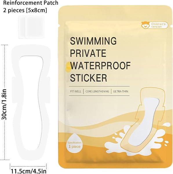 Serviettes hygiéniques imperméables pour natation | Protection douce pour la règle dans l'eau – Accessoires de sport pour la règle sous les maillots de bain dans les zones intimes quotidiennes en - 5