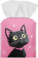 Vista 22 de Caja de pañuelos de jirafa de girasol, soporte cuadrado de pañuelos para baño, soporte de papel higiénico, accesorios de escritorio, organizador