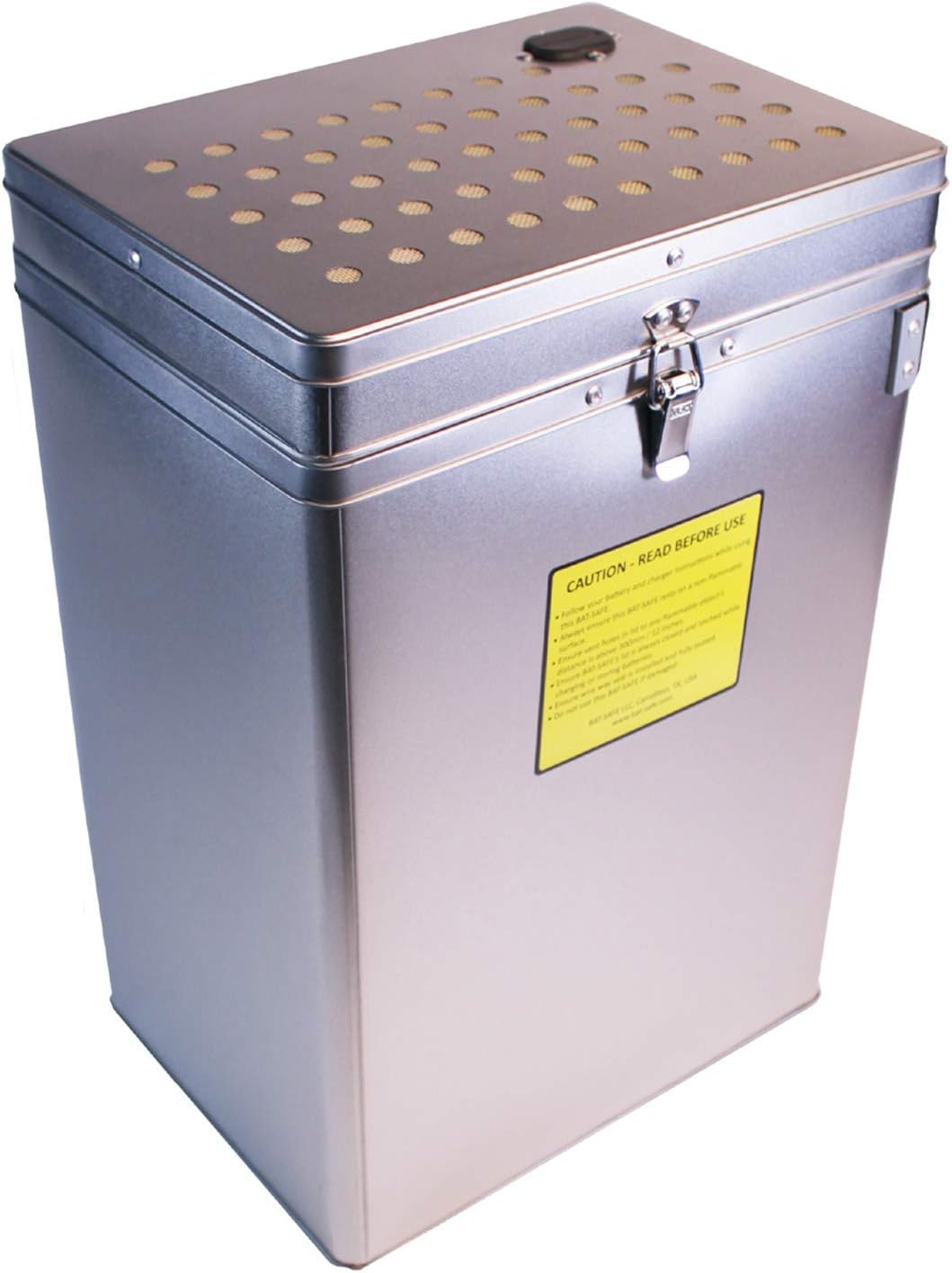 XL LiPo Battery Charging Safe Box, Un-Painted