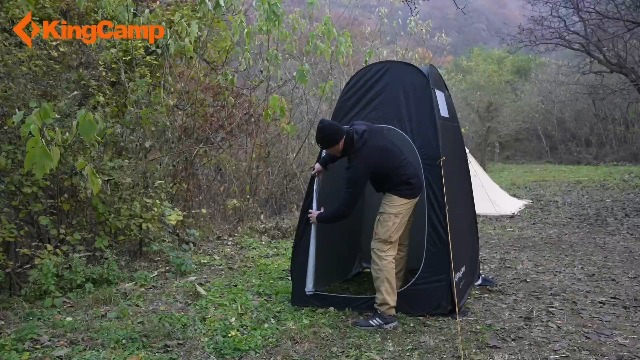 Amazon.co.jp: KingCamp 着替えテント 簡易シャワールーム 非常用