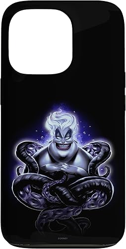 Funda para iPhone 13 Pro Disney Villains Ursula Purple Hue Retrato