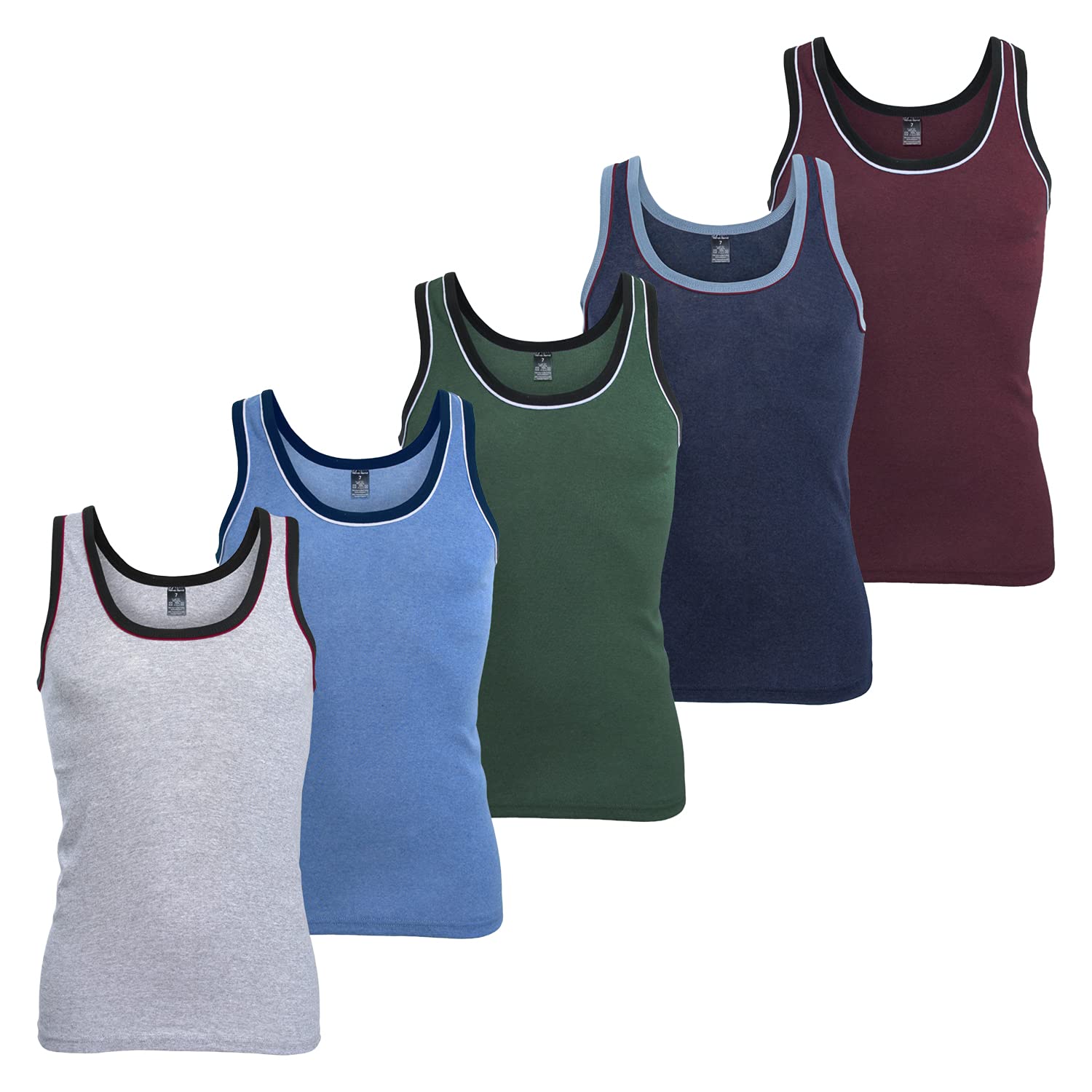MT Camiseta interior - Sin mangas - para hombre
