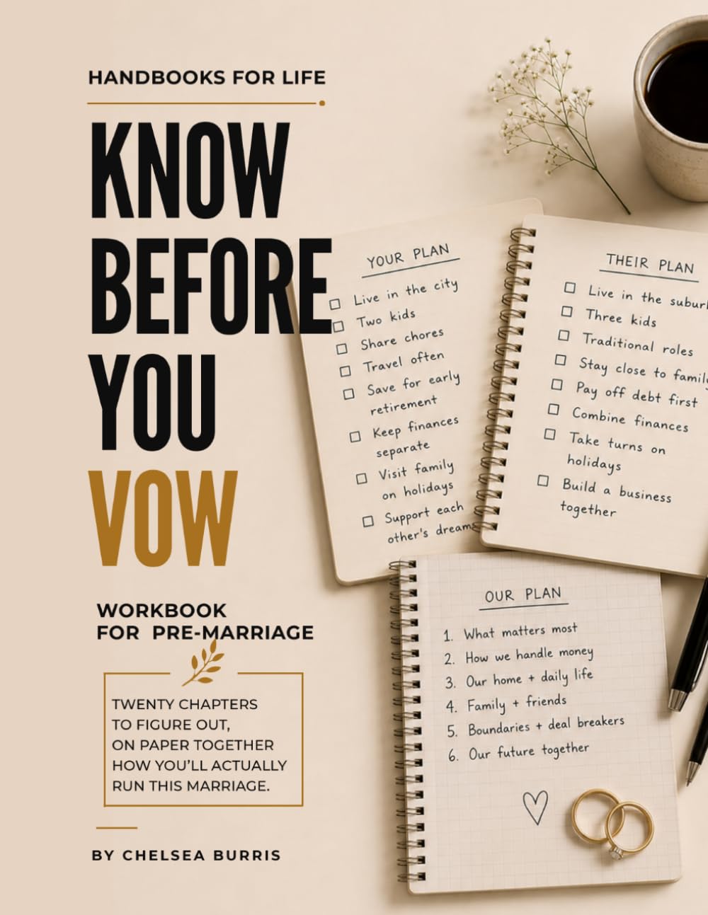 Know Before You Vow: The Book For Pre-Marriage: A Workbook for Pre-Marriage