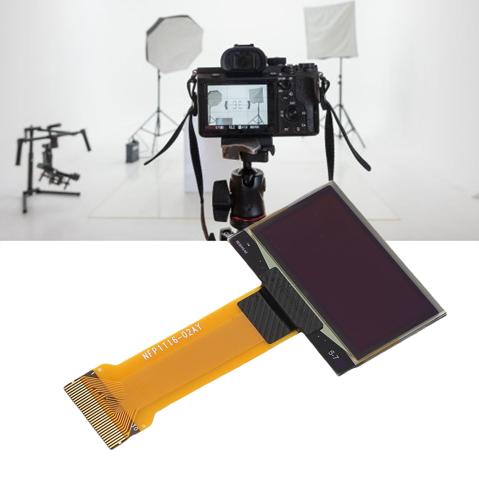Cryfokt AD100 Pro Flash Light Schermo LCD Parte di Ricambio Protezione a