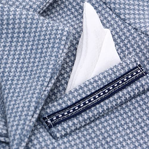 famuka Baby Boy Two Piece Suit Coat and Romper Outfit Infant Formal Suit Toddlers Wedding Tuxedo3