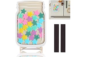 Kids Reward Stars Magnetic Jar Set for Classroom Behavior Management System
