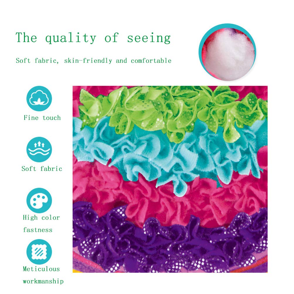 DZQH-Qin Plush Craft Butterfly Pillows for Girls,Fabric Numbers Kit,No Sewing Required, Used to Making Your Own DIY Butterfly Cozy Pillow,Arts and Crafts for Kids Ages 5 6 7 8 9 Teens - Image 3