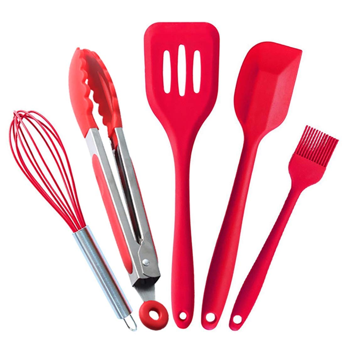 YCDZ STORE Cooking Tools kn608 5 in 1 Silicone Baking Tools Set