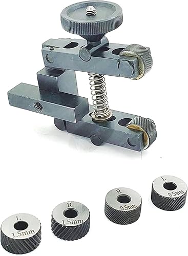 Herramienta moleteadora de 2 pulgadas II de capacidad de 1.969in para máquina de torno - 3 pares de moleteadores endurecidos de paso de diamante