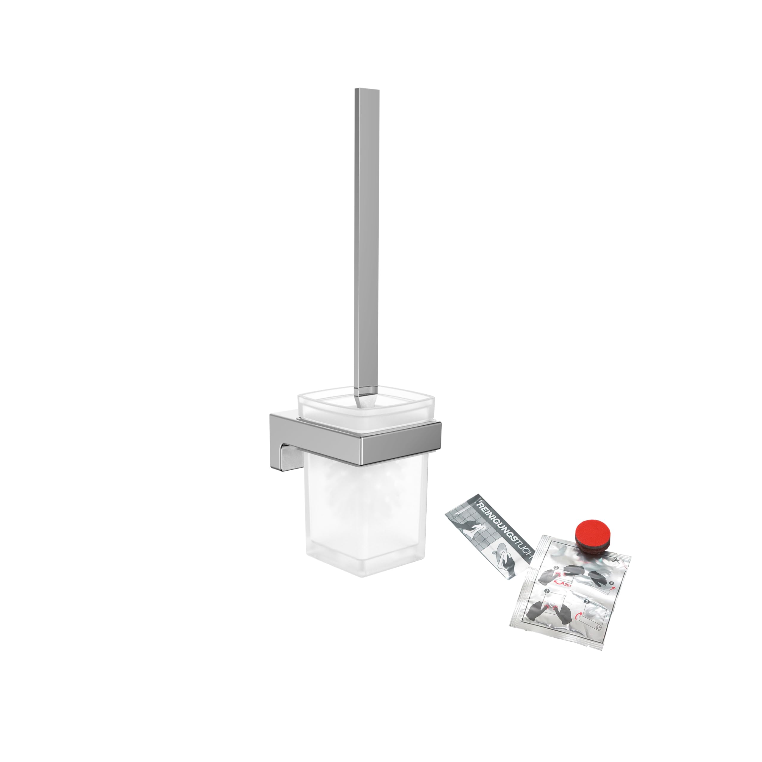 emco cue Bürstengarnitur Bundle bestehend aus Bürstengarnitur und Klebe-Set, 010-8704
