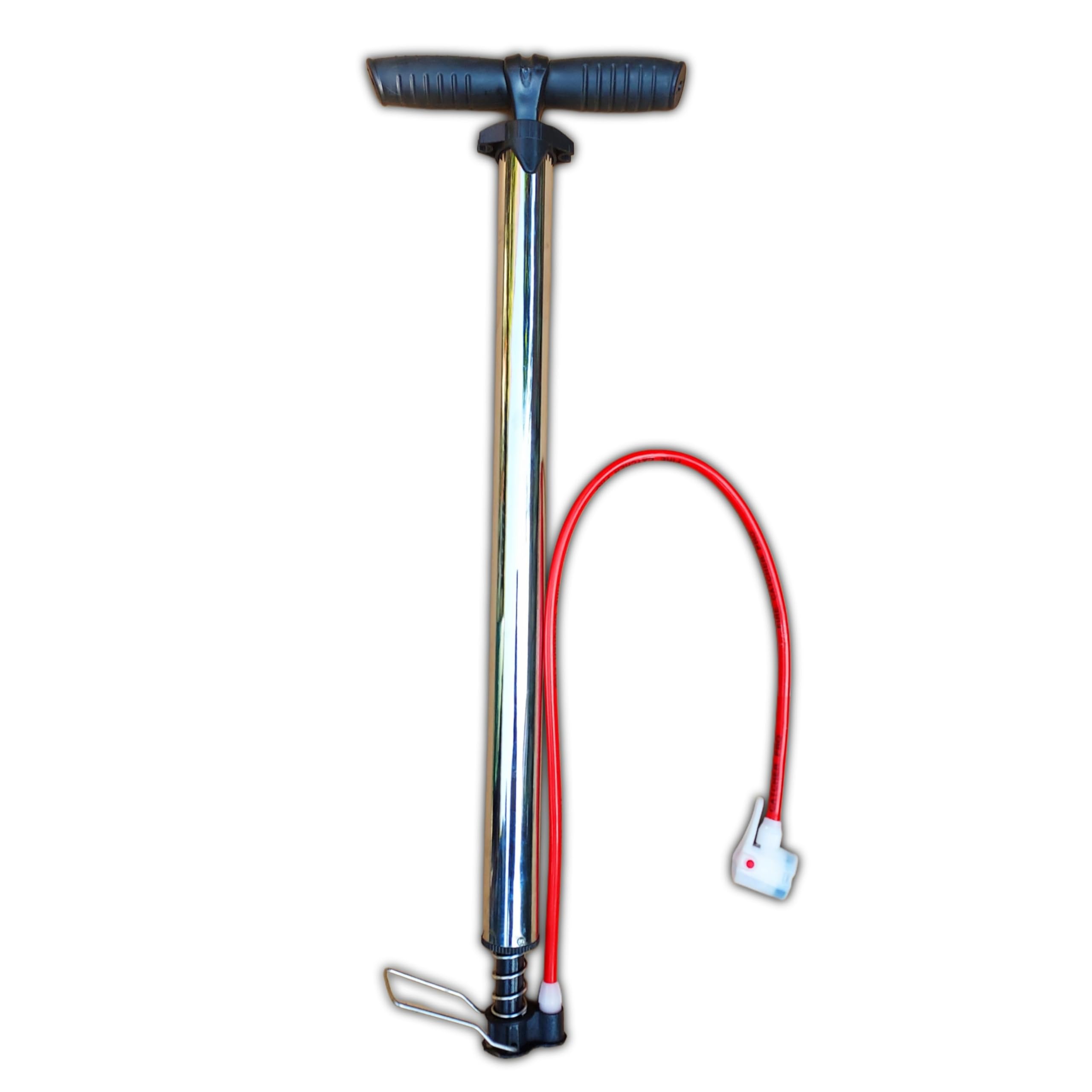 Stainless Steel Heavy Duty Chrome Steel Air Pump for Car Bike Bicycle Motorcycle Sports Ball and Inflatable Furniture/Toys (S Pump)-image-41