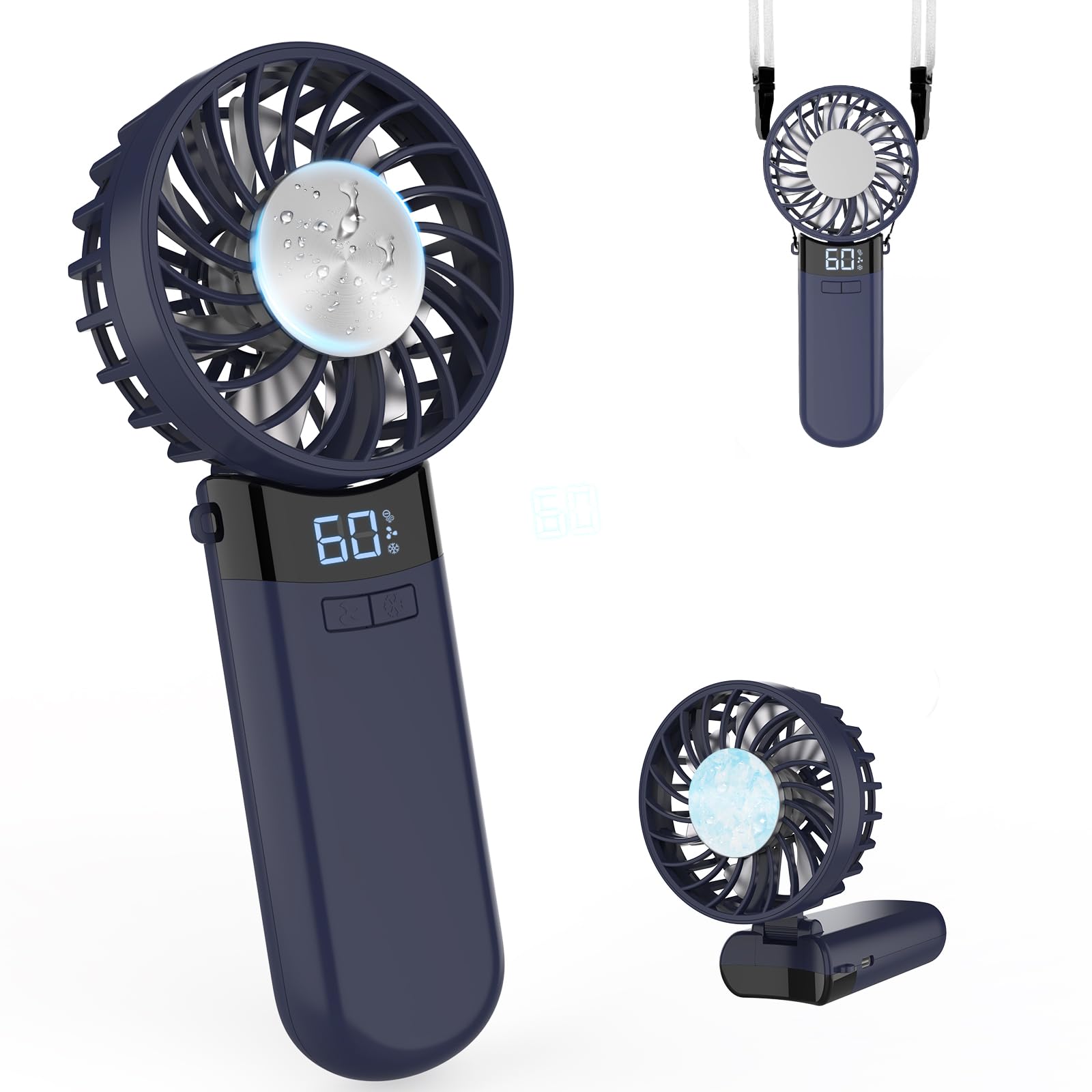 新品【送料無料】最強クラス　ハンディーファン ハンディーファン Handheld Fan Pro1 [最大9m/s 風速100段階 LED