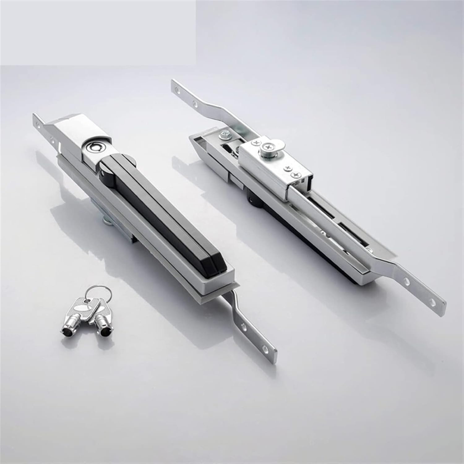 Cabinet Door Connecting Rod Lock Applicable to File Cabinet Iron Cabinet Power Distribution Box Case Latch Lock MA029 1Pcs