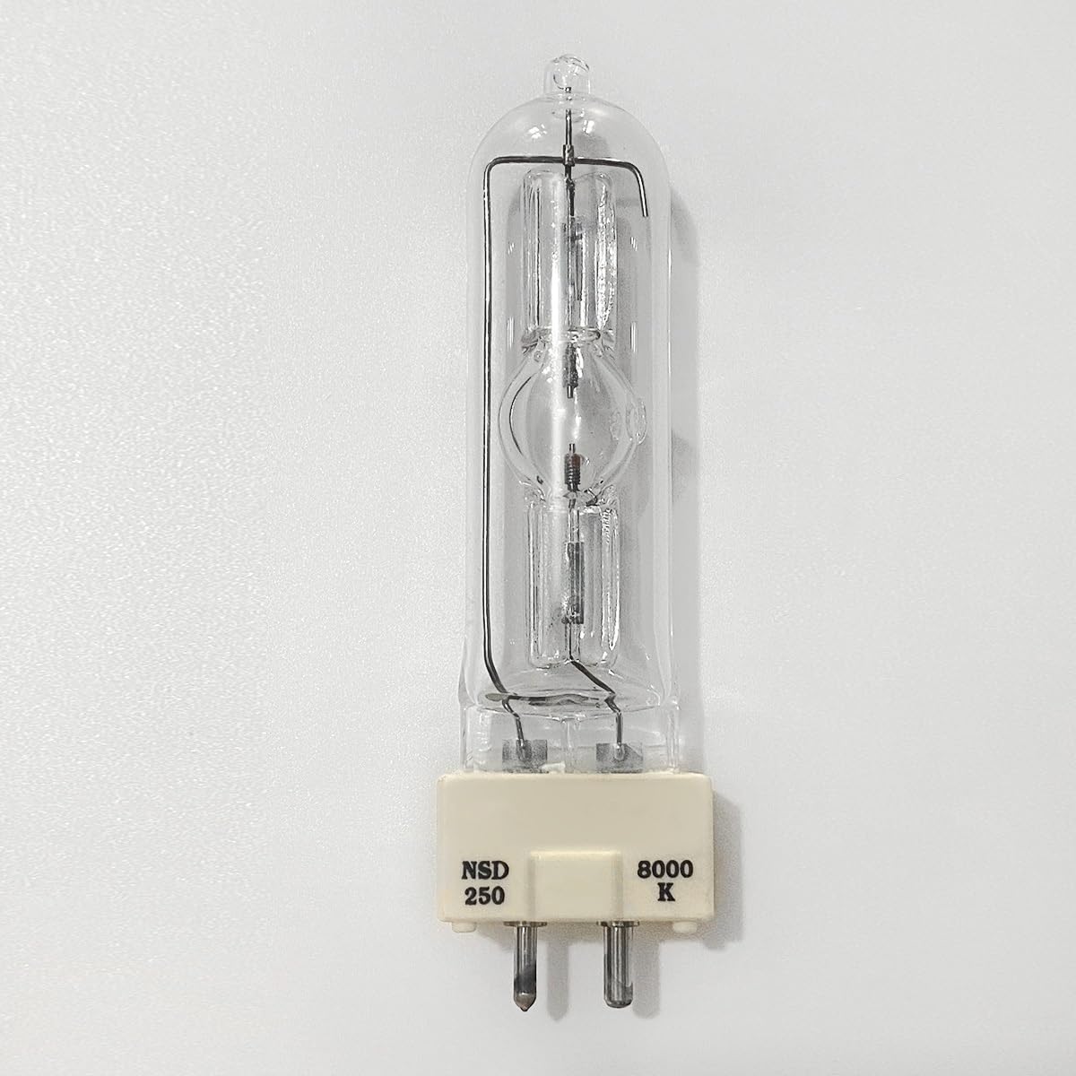 1 lámpara de iluminación de escenario MSD 250/2 NSD MSD250W Watts 90V MSR Bombilla 8000K Lámpara de haluro metálico Bombilla de cuarzo for retroiluminación de discoteca