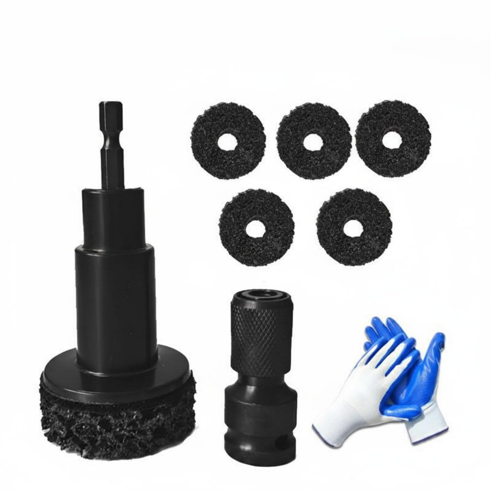 Rust Removal Brake Disc Resurfacing Tool Wear-Resistant Wheel Hub Cleaning Wide-image-46