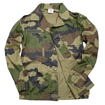 フランス軍 F2戦闘服下 Amazon | フランス軍放出品 F2 コンバットジャケット CCE迷彩 2
