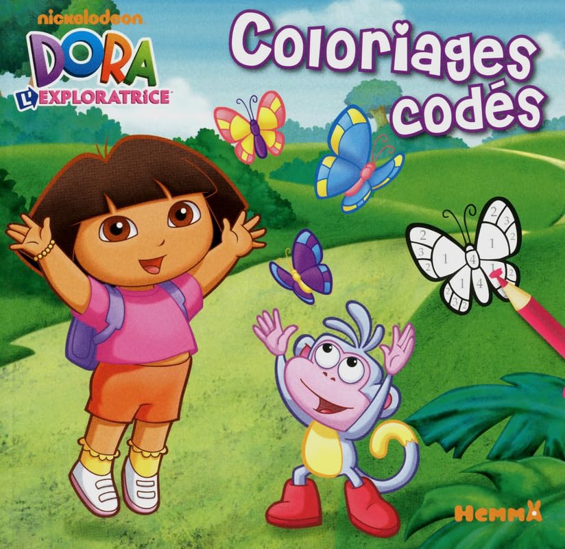 DORA L'EXPLORATRICE COLORIAGES
