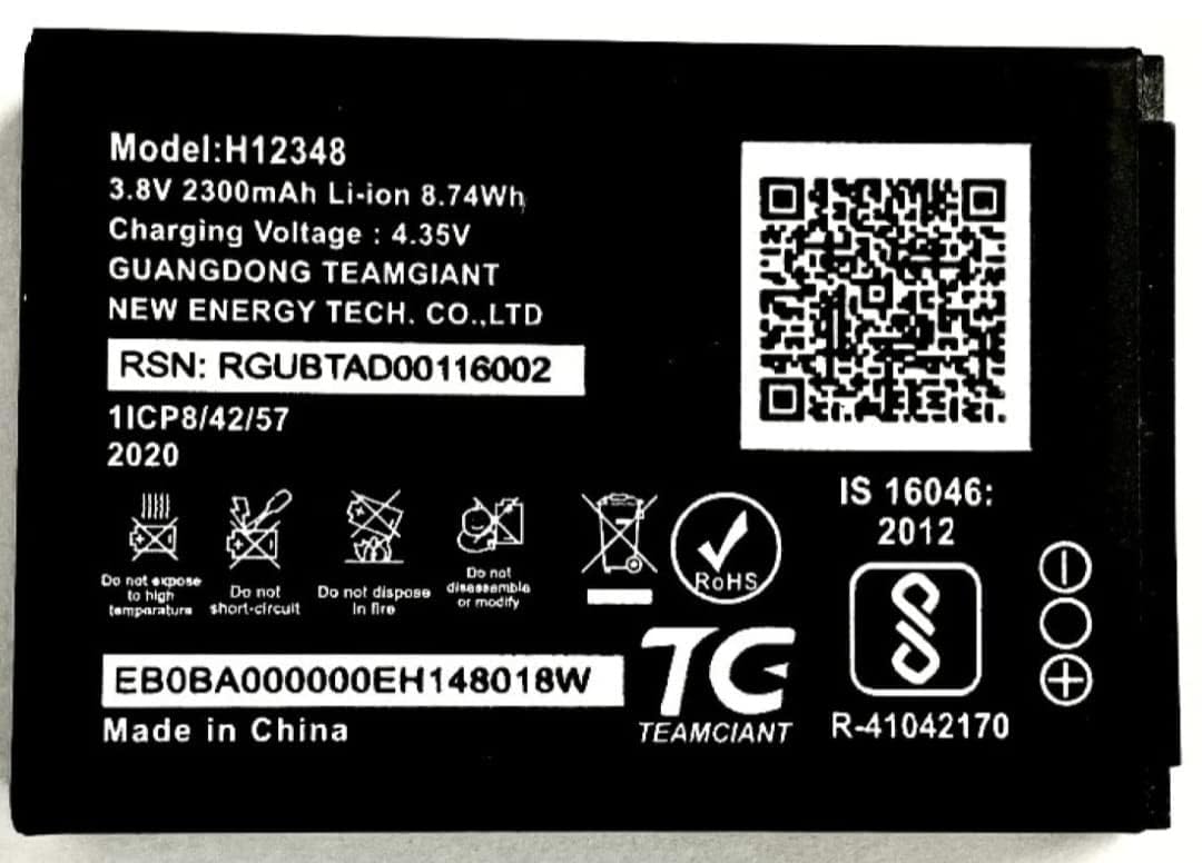 TAN Original Battery Compatible for Reliance Jio 4G Router JioFi 3