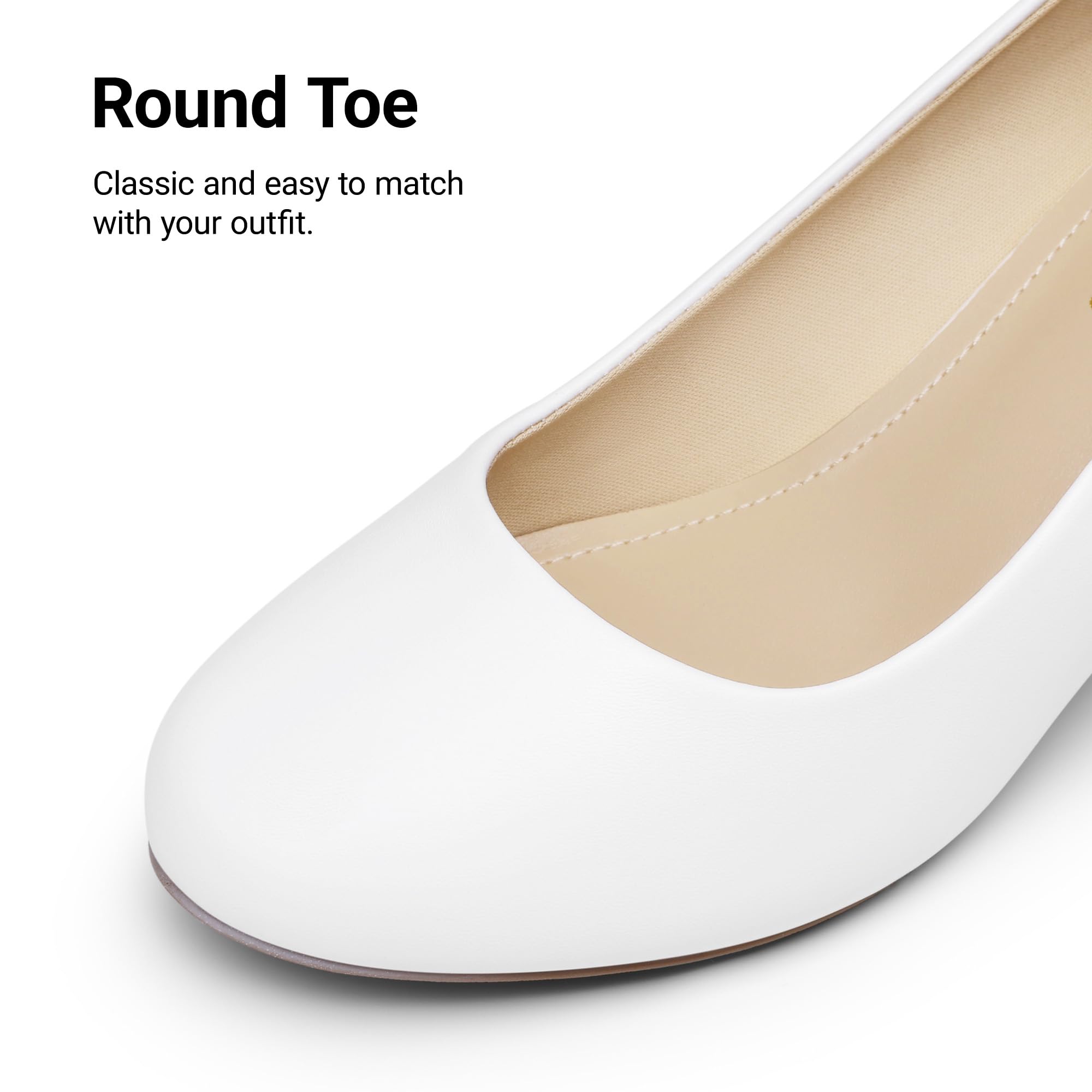 DREAM PAIRS Scarpe con Tacco Classico da Donna in PU, comode Scarpe da Donna, Scarpe da Donna per renderti Lavoro LUVLY