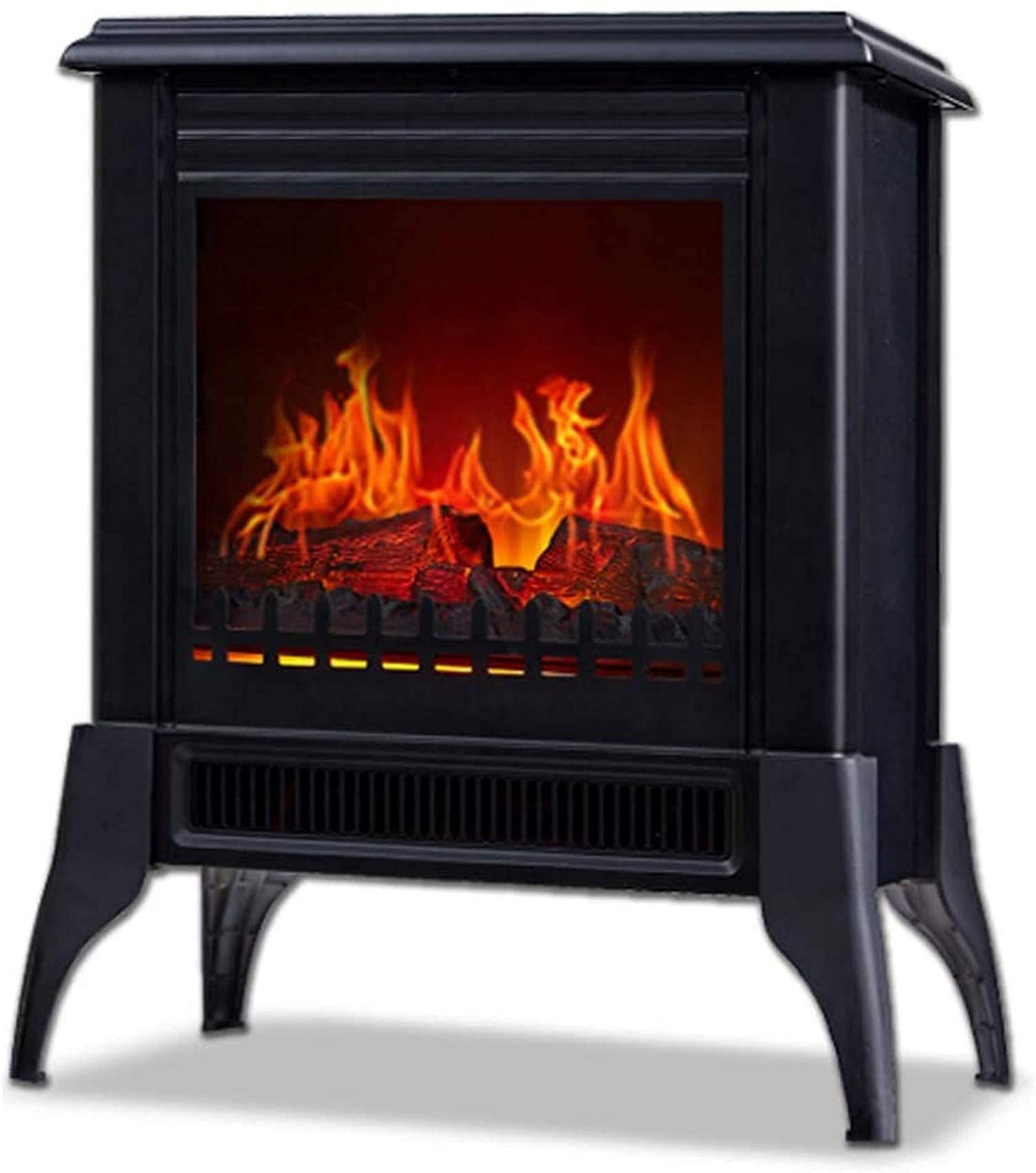 Buy Electric Fireplace With Surround Free Standing, Electrical Wood