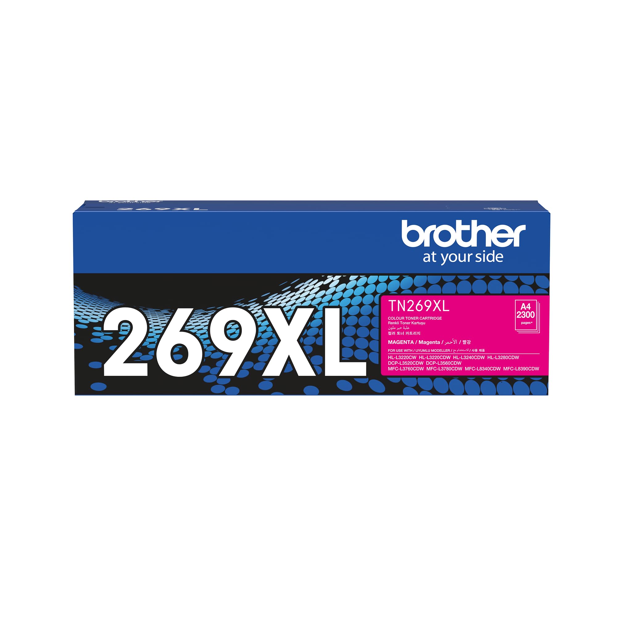 Brother Toner TN-269XLM (Magenta Colour) Has 2300 Pages Yield