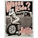 Bettie Page - Wanna Ride? Tin Sign 13 x 16in