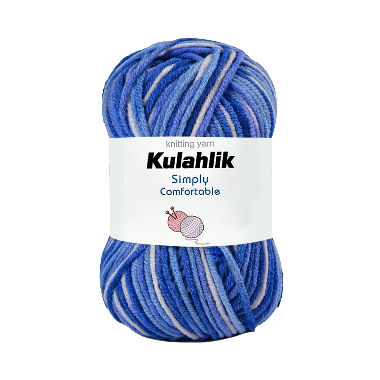 250g(5x50g) Acrylic Yarn for Crochet/Knitting, Colorful Gradient Yarn Thread, 5 Rolls Skeins, Perfect for Any Knitting Crochet and Crafts Mini Project — view 109
