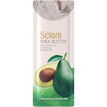 Shea Butter Body Scrub 10-Piece Gentle Cleanser for Daily Routine Green One Size
