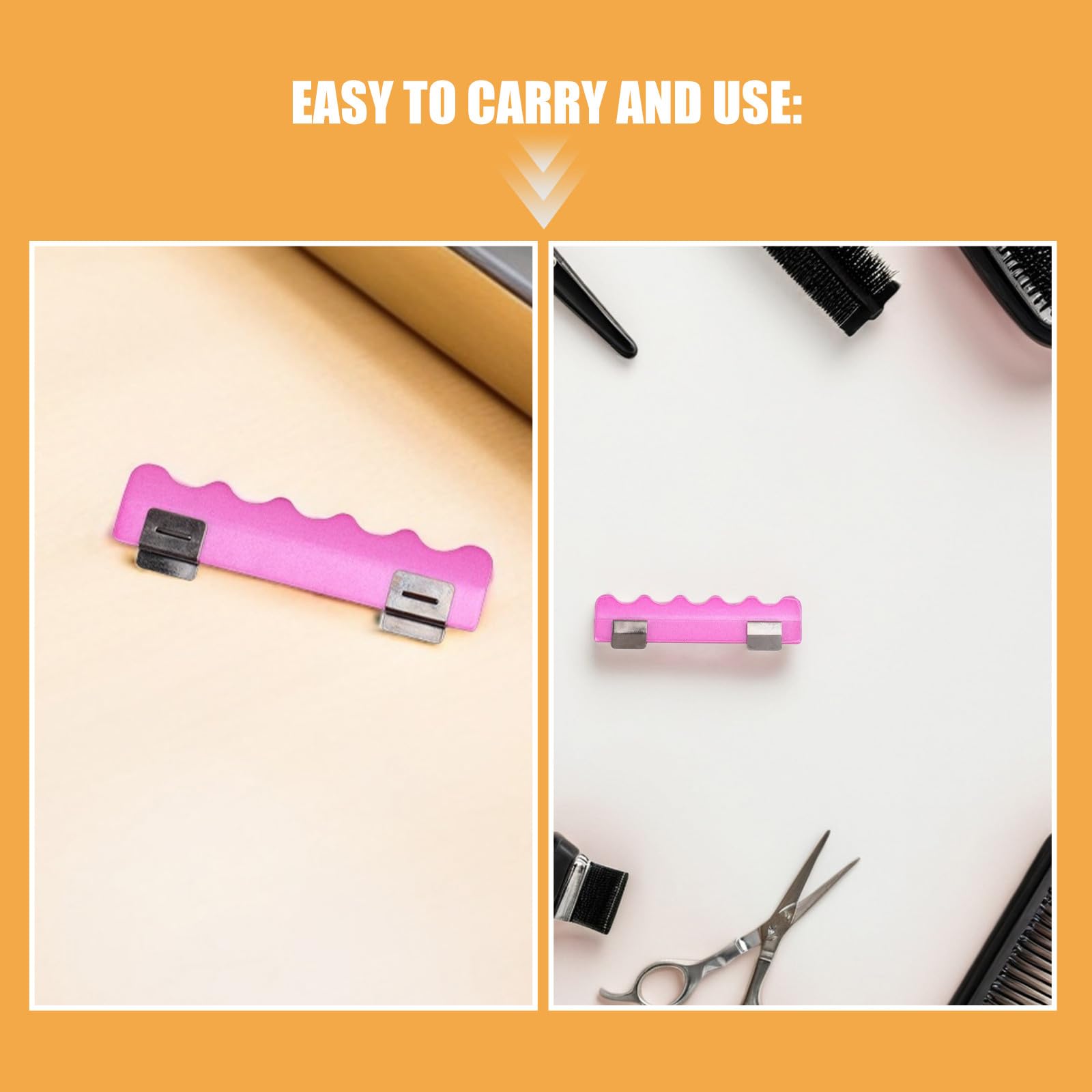 2 pezzi di concentratore per asciugacapelli: accessori per pettine concentratore per asciugacapelli - ugello per lo styling stretto con clip per uso in salone e a casa