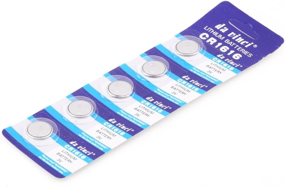 5 Pcs Pile Bouton Batterie Cellule Cell Battery Alcaline Cr1616 T7
