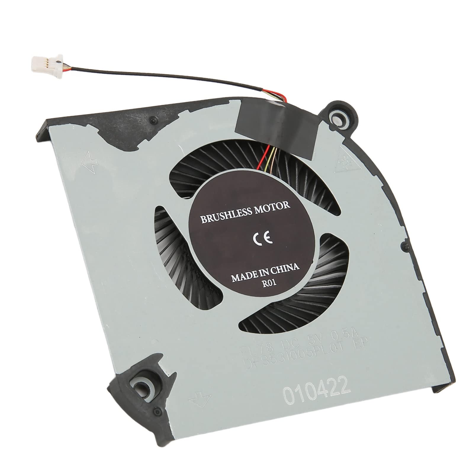 Ventilador de Refrigeración, Reemplazo del Ventilador del Refrigerador del Portátil de 4 Pines de Aleación de Aluminio, para Acer para Nitro 5 AN515-43 AN515-54 AN517-51 para Nitro 7 AN715-51(GPU)