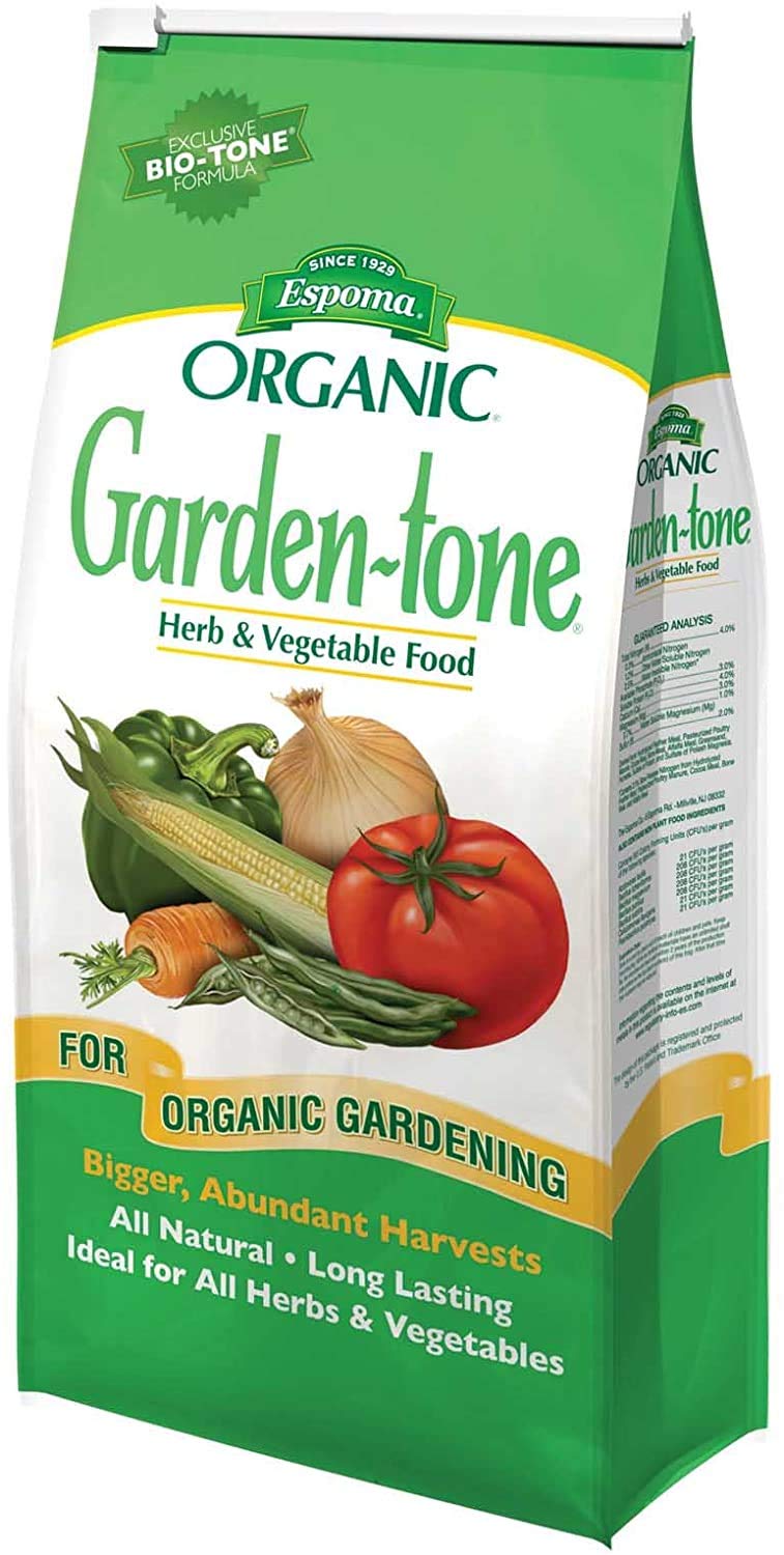 Garden-Tone Plant Food, Natural & Organic Fertilizer for an Abundant Harvest, 4 lb, Pack of 4