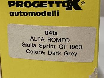 Amazon | 1/43 プロゲットK PROGETTO K ALFA ROMEO GIULIA GT アルファ