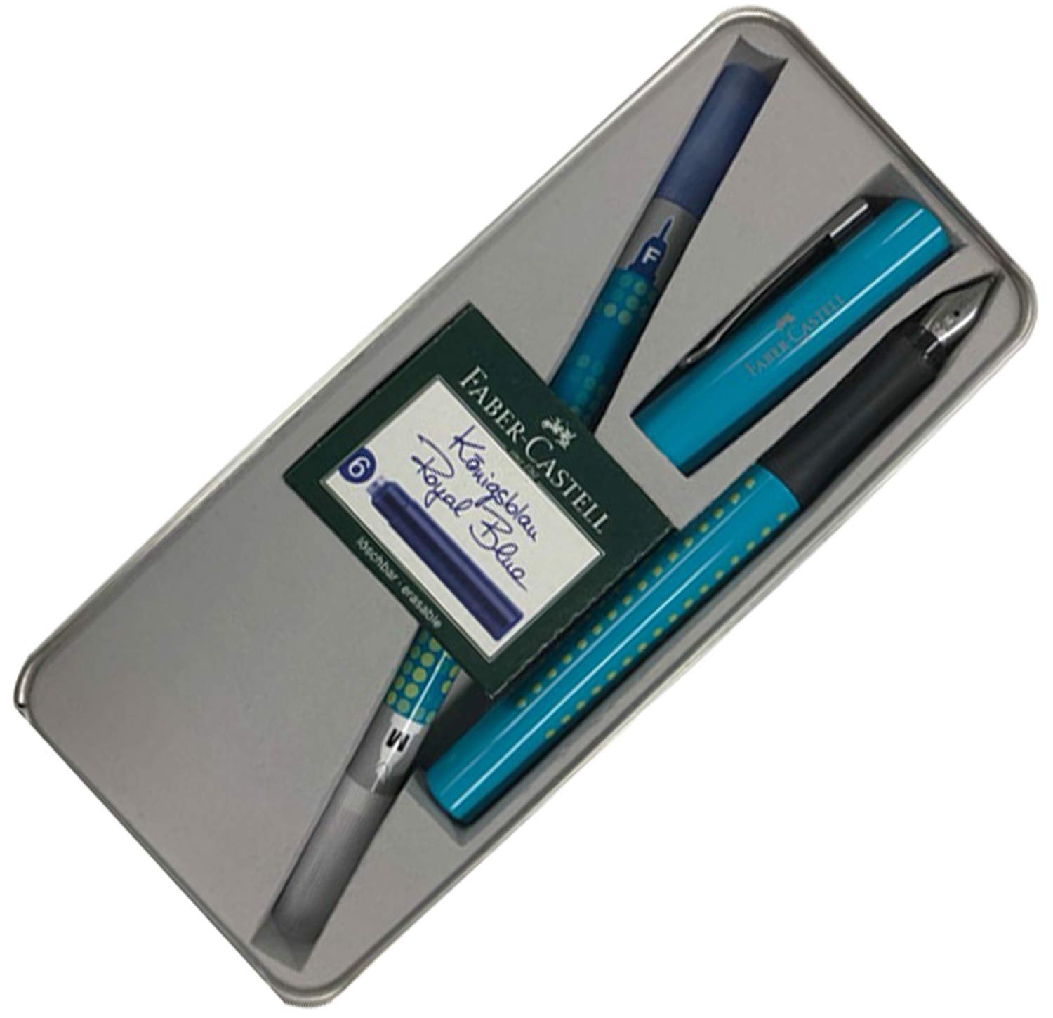 Amazon | ファーバーカステル FABER-CASTELL 万年筆セット グリップ