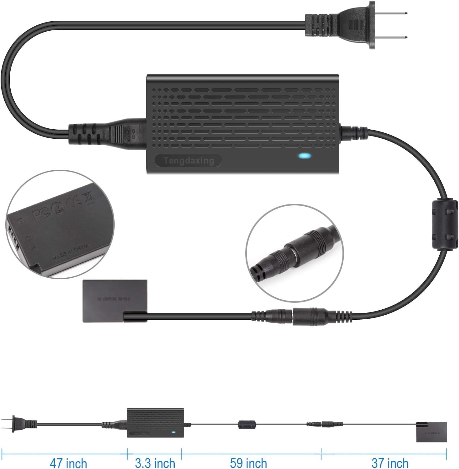 ENEGON ACK-E18 ACアダプター Canon LP-E17 Amazon.com : ACK-E18 AC Power Adapter and DR-E18 DC Coupler