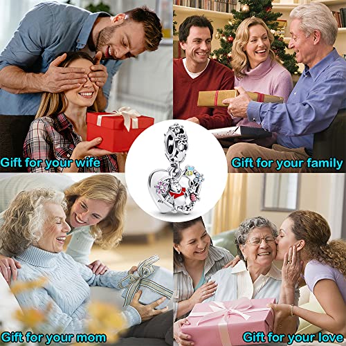 Jewelry Movie Heros Character Charms for Women Bracelets and Necklaces in 925 Sterling Silver,Mother's Day Birthday Christmas4